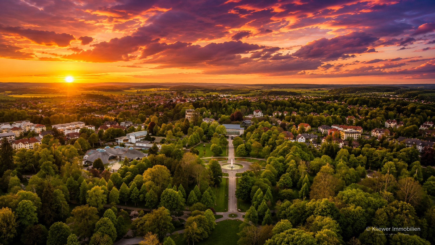 Bad Dürrheim · Kurpark im Schwarzwald