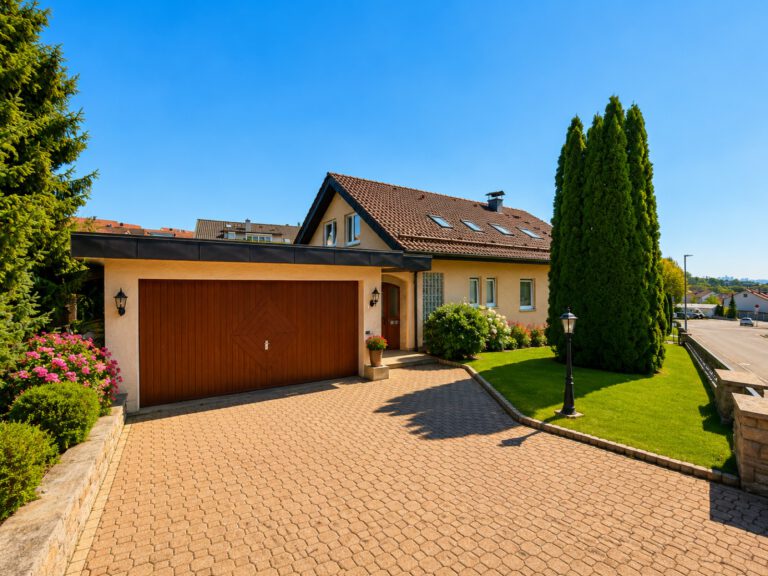 Einfamilienhaus Balingen (KI-AX343) – Haus Einfahrt