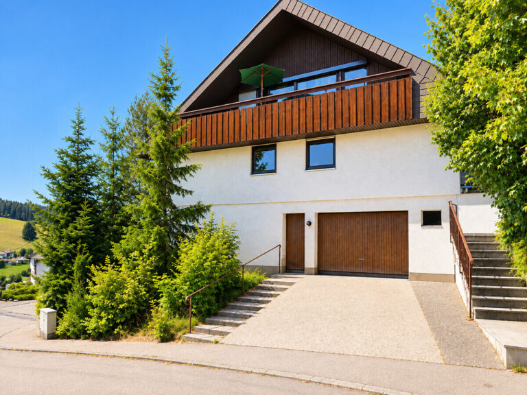 Einfahrt Garage