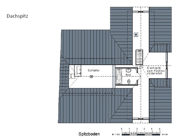 Grundriss Zwei Häuser auf einem Grundstück – ca. 15 Zimmer mit Garten und Stellplätzen