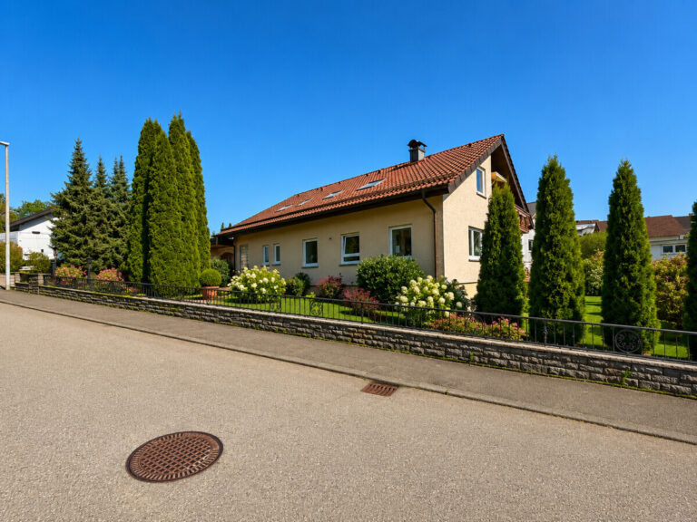 Hausansicht Strasse